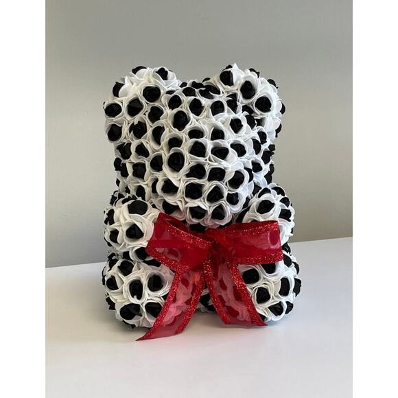 Two Tone Rose Bear Made By Me